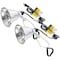 Ipower Simple Deluxe 2-PACK Clamp Lamp Light with 5.5-Inch Reflector, UL Listed, 2PK HIWKLTCLAMPLIGHTSX2 - alternate 1